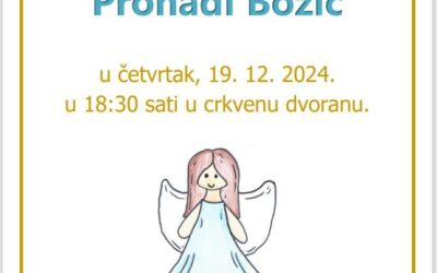 Pozivnica na Božićnu priredbu