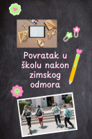 Obavijest – početak 2. polugodišta