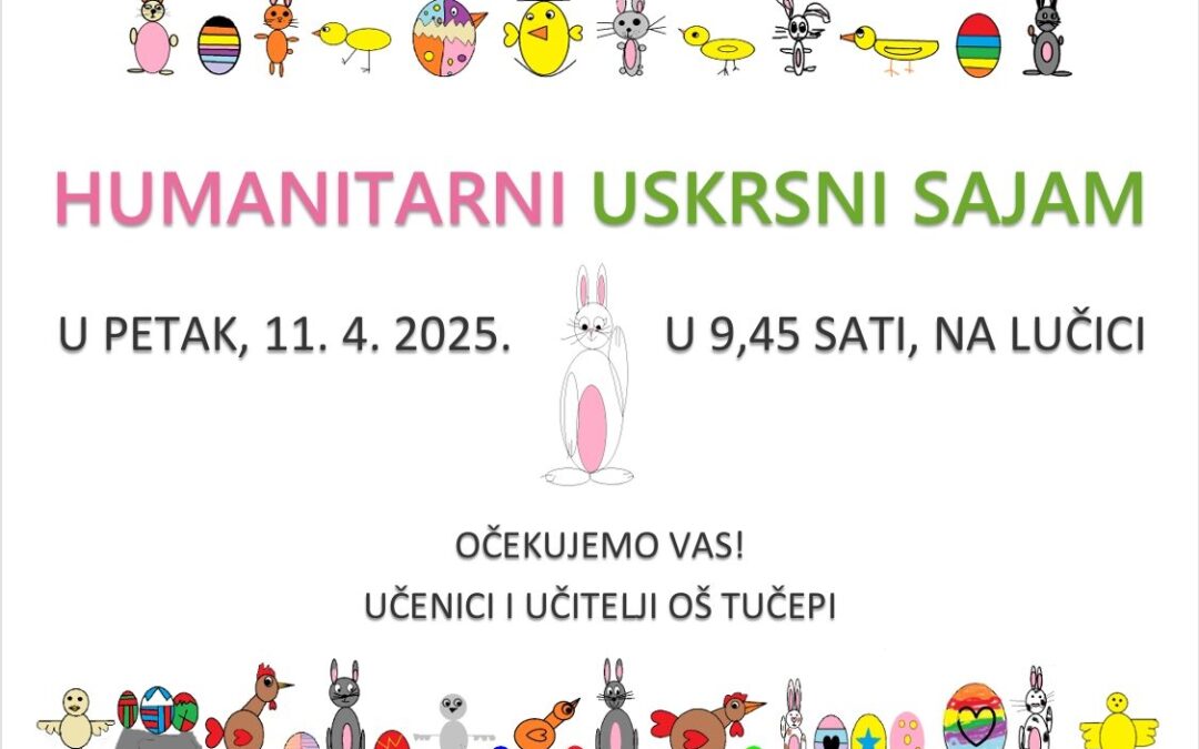 Pozivnica na HUMANITARNI USKRSNI SAJAM